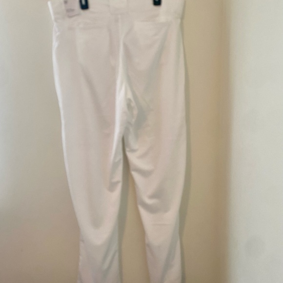 New Men’s Nike Pro Core Baseball Pants Tight Fit Mid Rise Size 3XL White - Picture 3 of 6